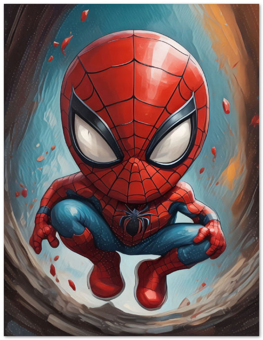 Chibi Spiderman - @JongKlebesGallery