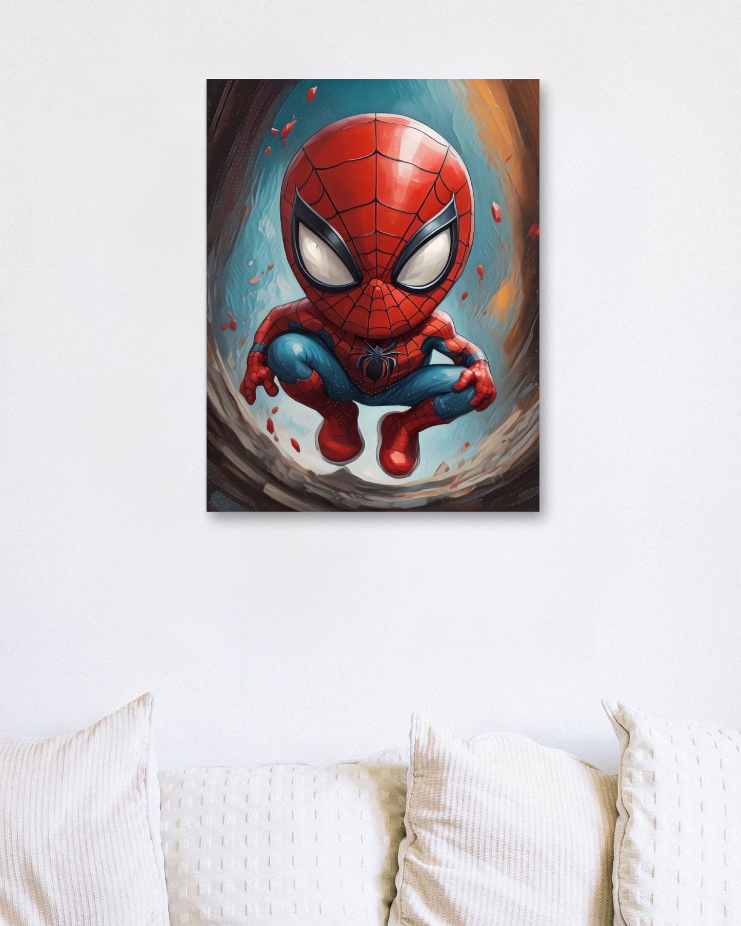 Chibi Spiderman - @JongKlebesGallery