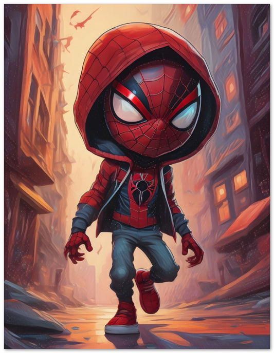 Chibi Spiderman 1 - @JongKlebesGallery