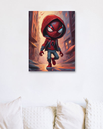 Chibi Spiderman 1 - @JongKlebesGallery