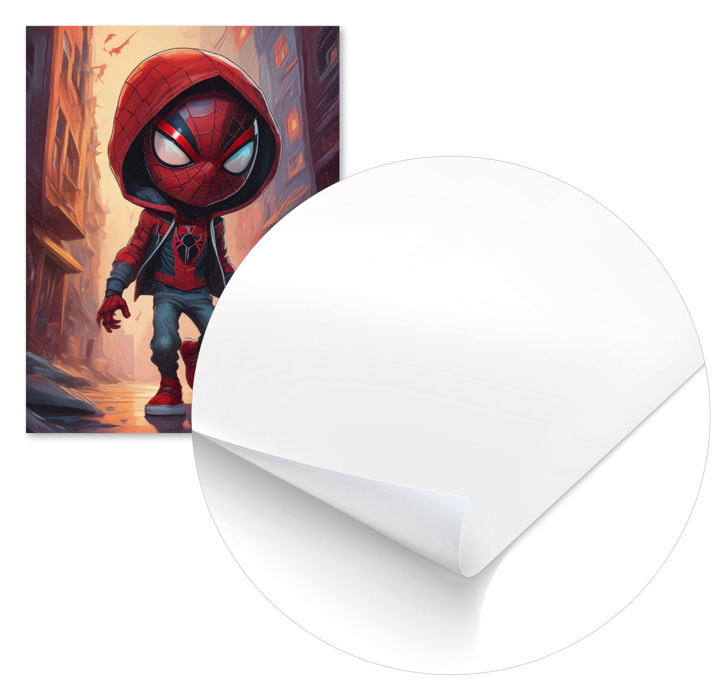 Chibi Spiderman 1 - @JongKlebesGallery