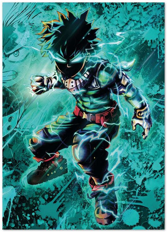 Deku Silhouette Art - @TokyoRetro