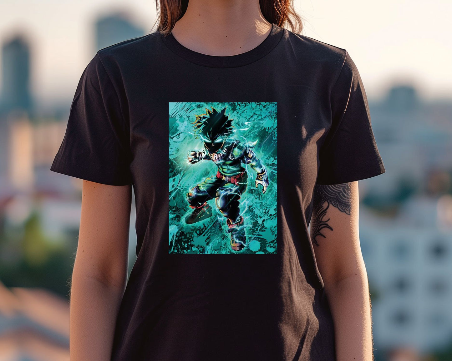 Deku Silhouette Art - @TokyoRetro