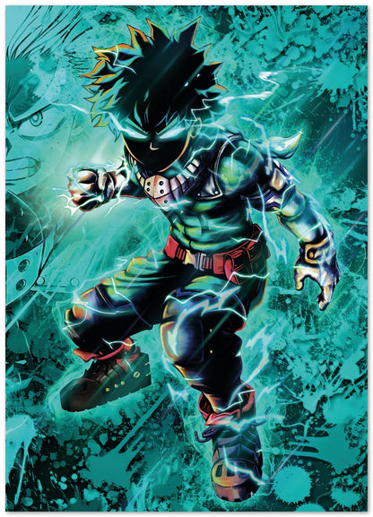 Deku Silhouette Art - @TokyoRetro