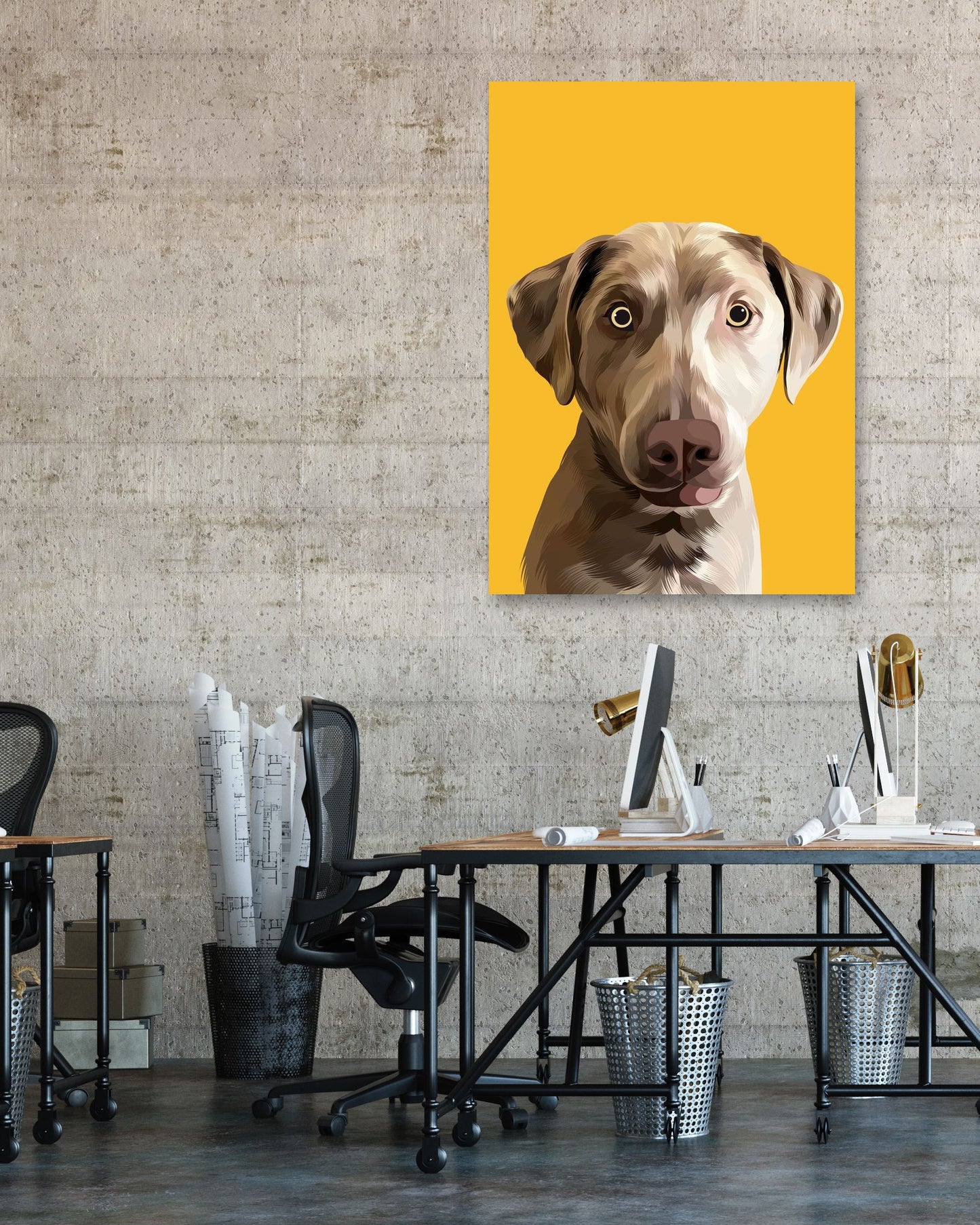 dogs vector art - @BODAG