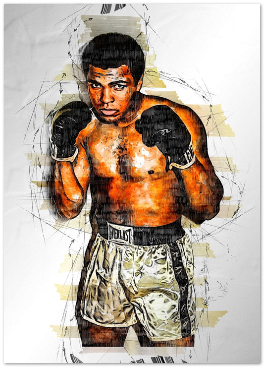 Muhammad Ali famous professional boxer - @Mobilunik