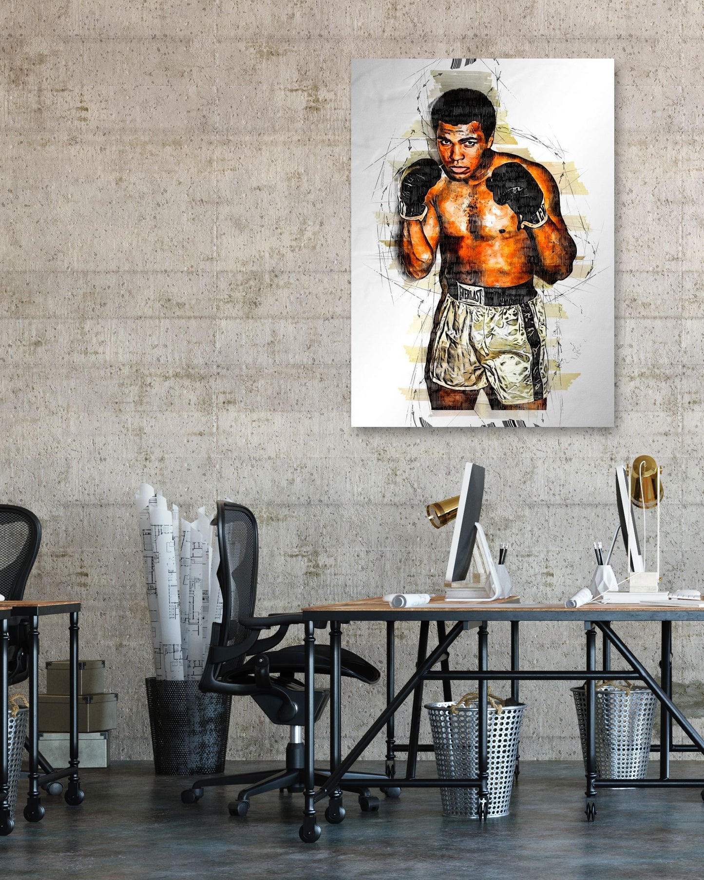 Muhammad Ali famous professional boxer - @Mobilunik