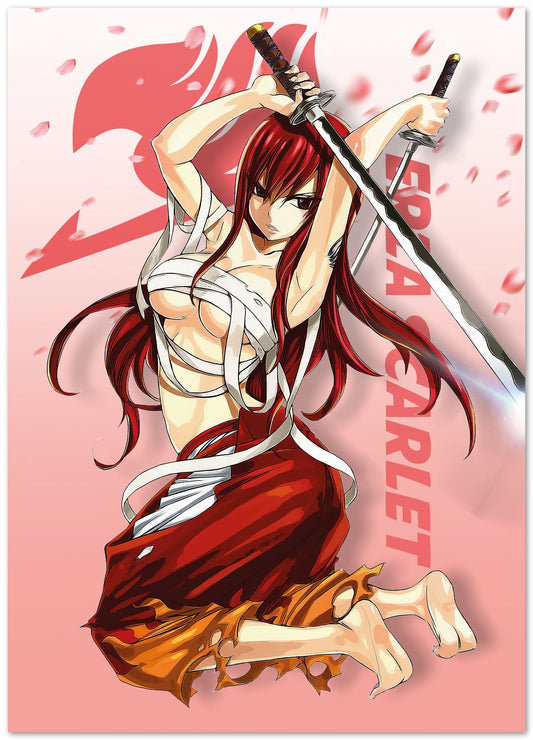 Erza Scarlet - @TokyoRetro