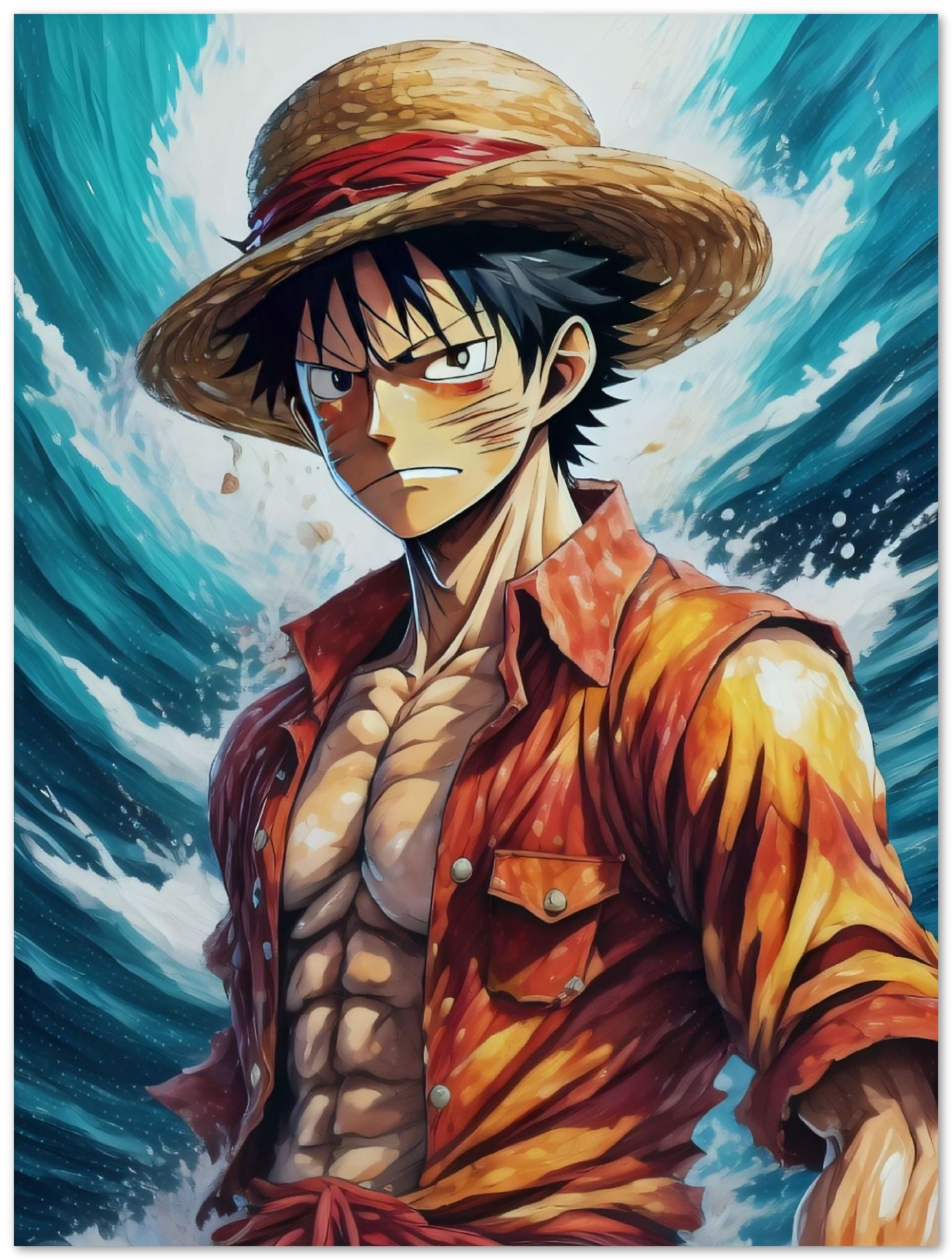 Monkey D. Luffy - @JongKlebesGallery