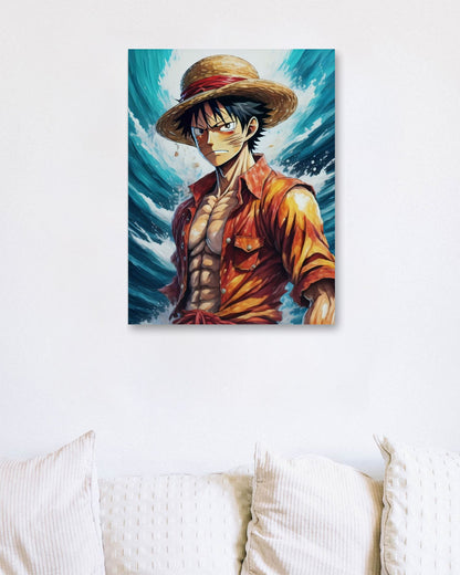 Monkey D. Luffy - @JongKlebesGallery