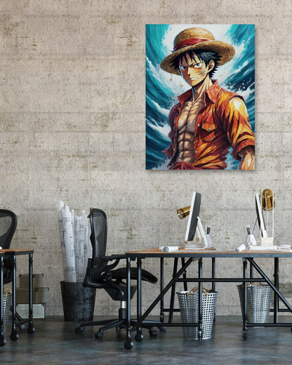 Monkey D. Luffy - @JongKlebesGallery