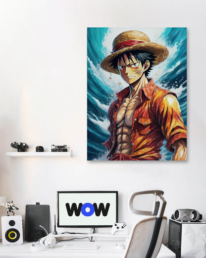 Monkey D. Luffy - @JongKlebesGallery