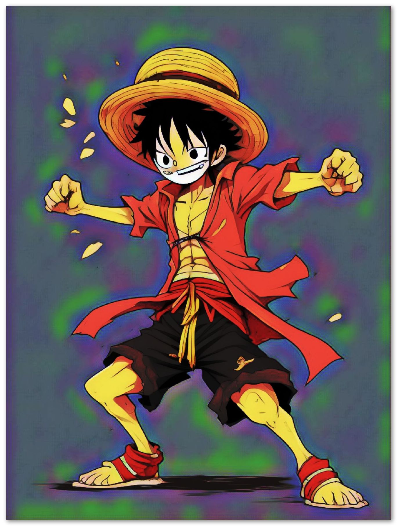 Monkey D. Luffy 2 - @JongKlebesGallery