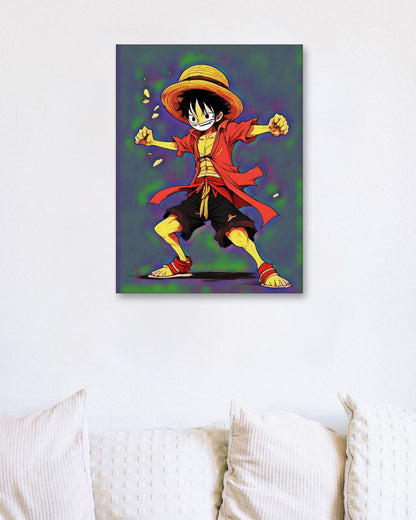 Monkey D. Luffy 2 - @JongKlebesGallery