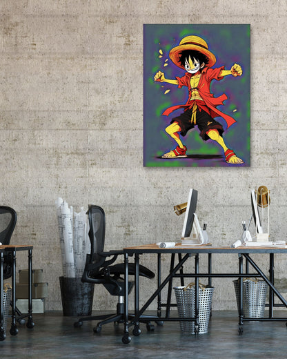 Monkey D. Luffy 2 - @JongKlebesGallery