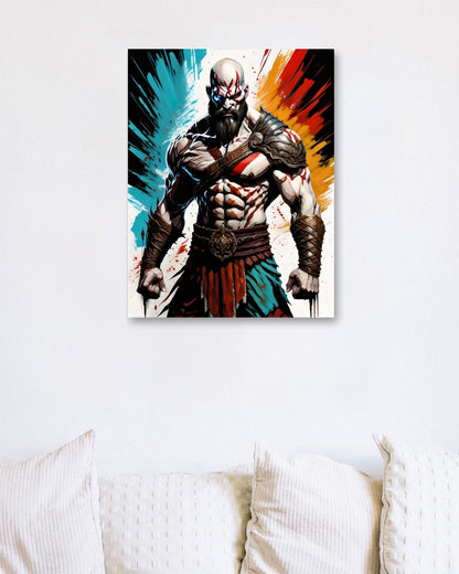 Kratos God of War - @JongKlebesGallery