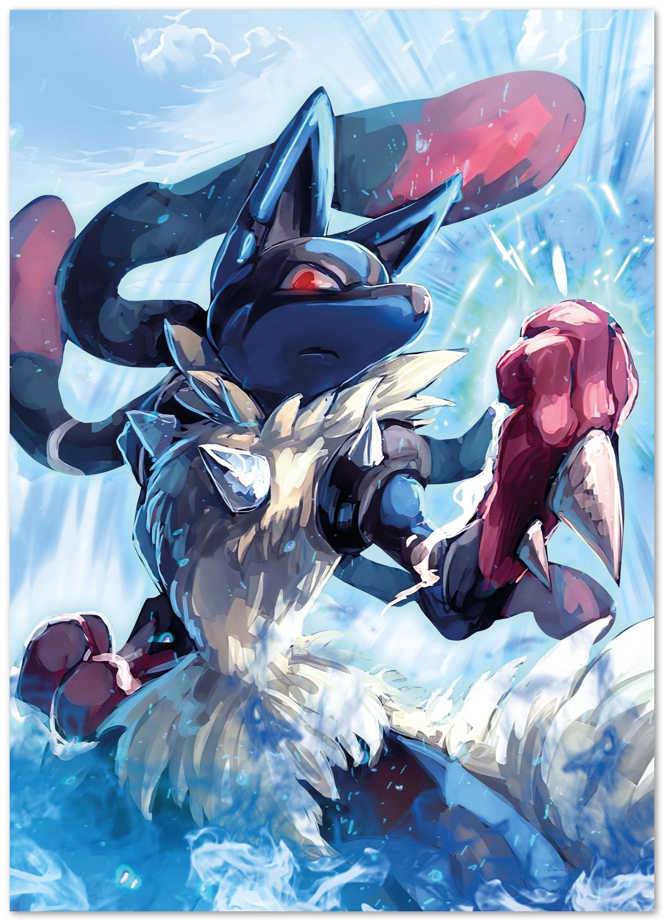 Lucario - @TokyoRetro