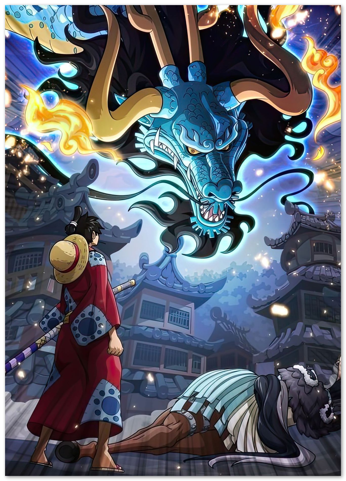 Luffy Vs Kaido - @kahitnazirra7