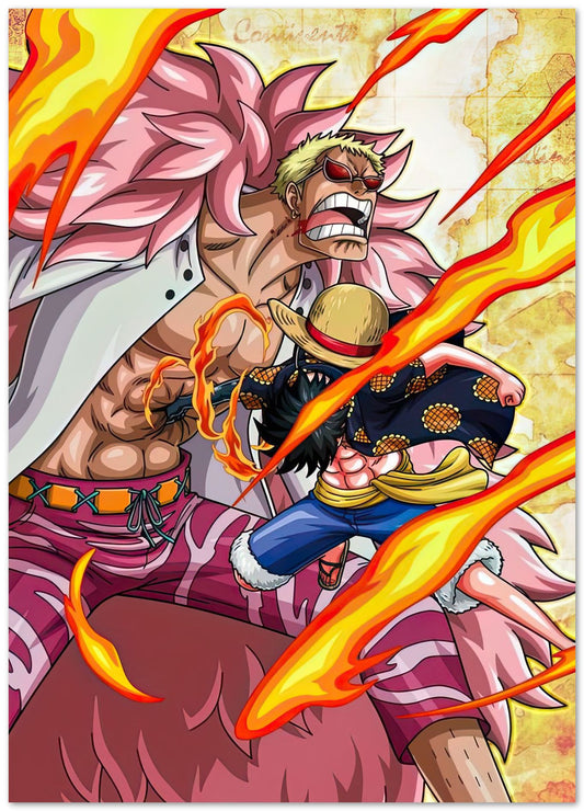 Luffy Vs Doflamingo - @kahitnazirra7