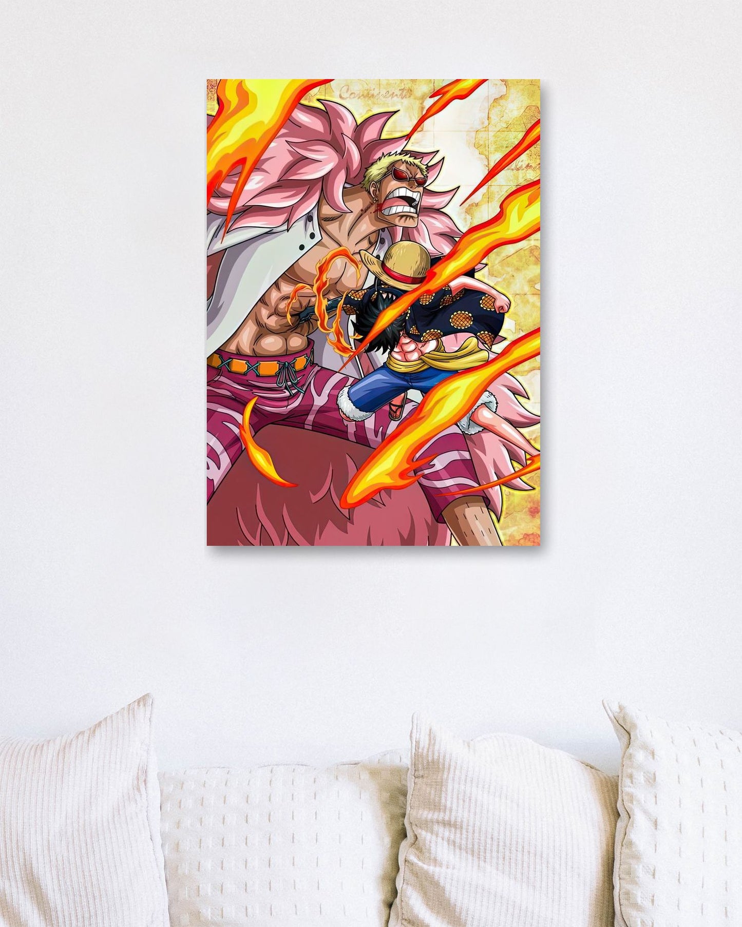 Luffy Vs Doflamingo - @kahitnazirra7