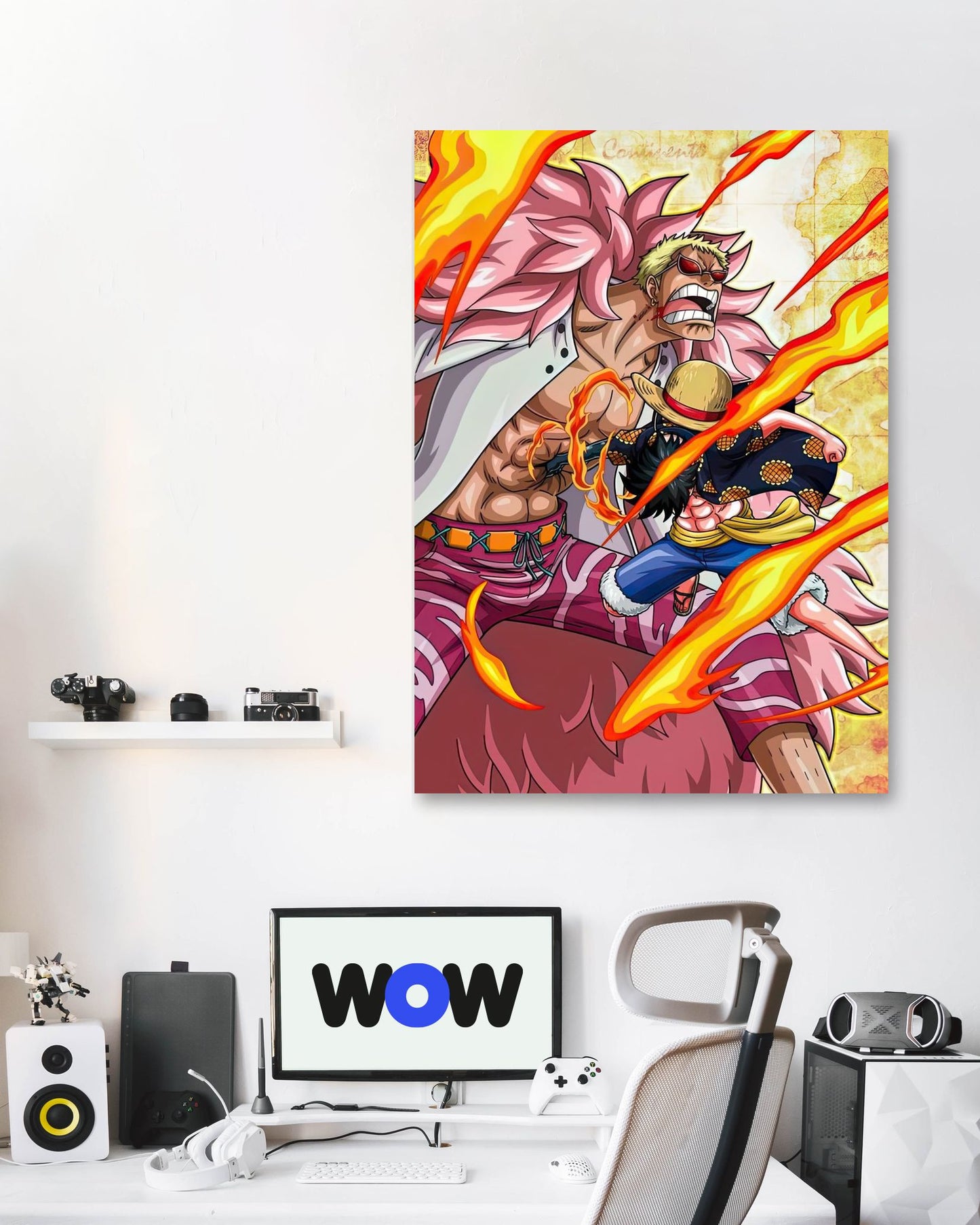 Luffy Vs Doflamingo - @kahitnazirra7