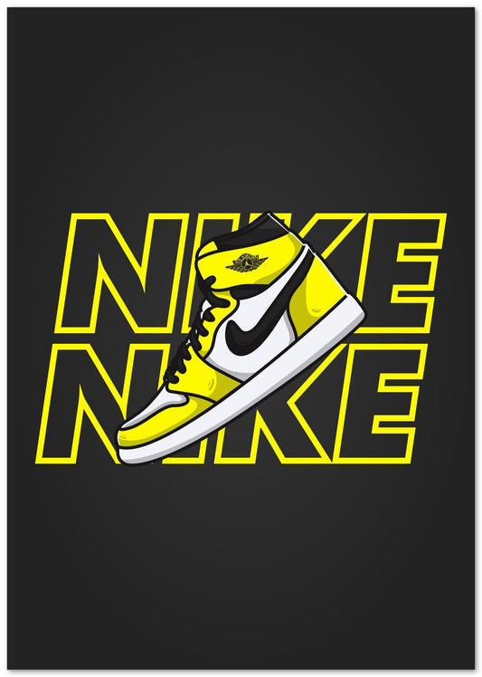 Nike Air Jordan Yellow - @DexpertChaca