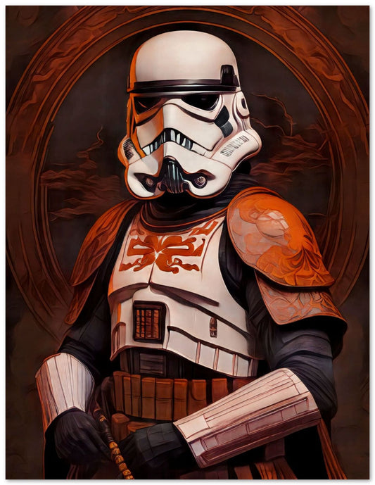 Stormtrooper Samurai Vintage - @JongKlebesGallery