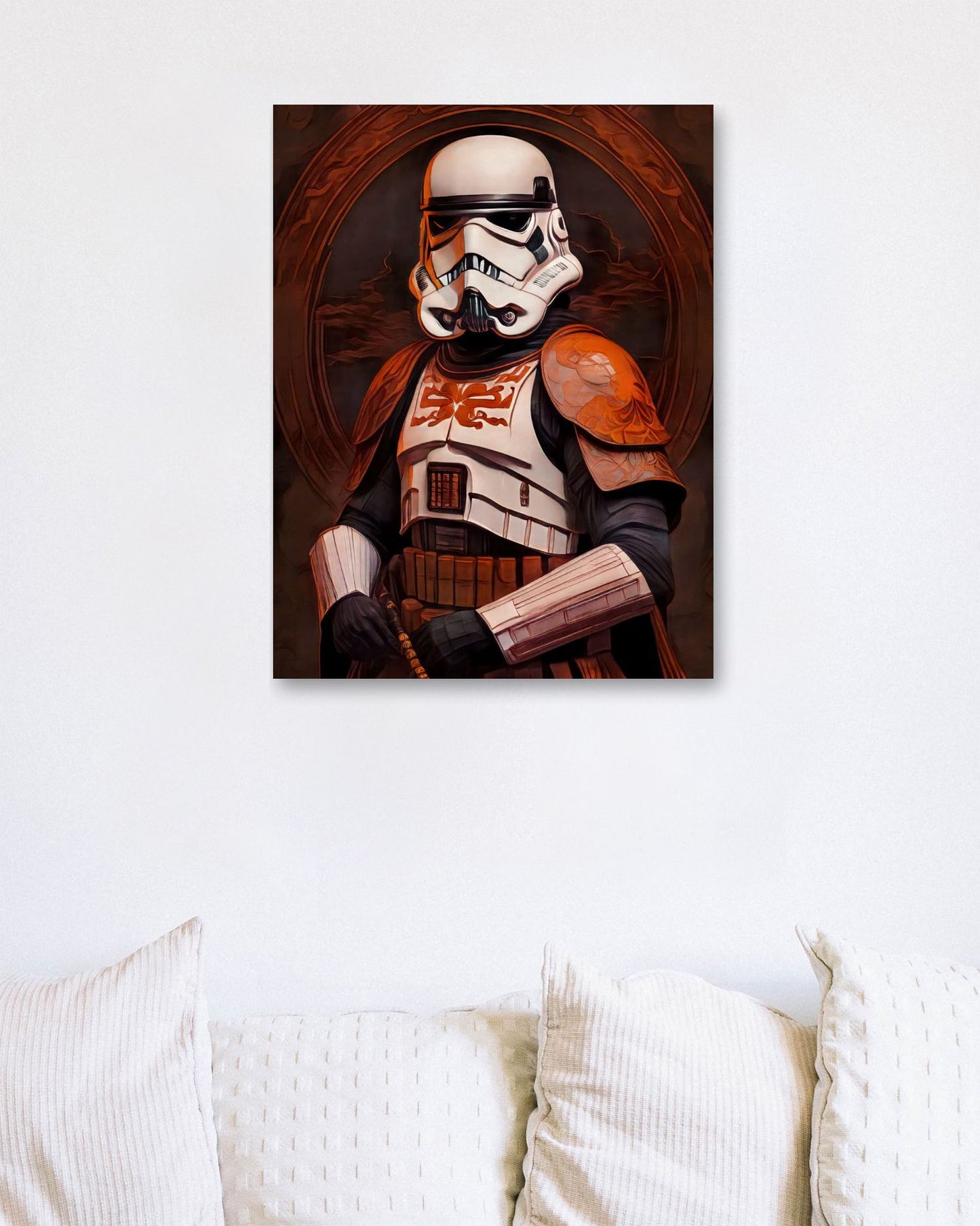 Stormtrooper Samurai Vintage - @JongKlebesGallery