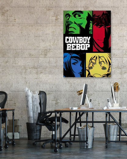 CowBoy Bebop poster - @kahitnazirra7