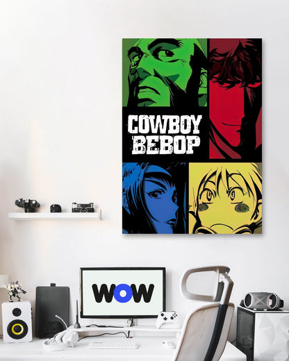 CowBoy Bebop poster - @kahitnazirra7