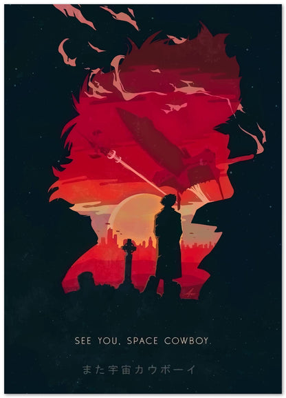 Poster CowBoy Bebop - @kahitnazirra7