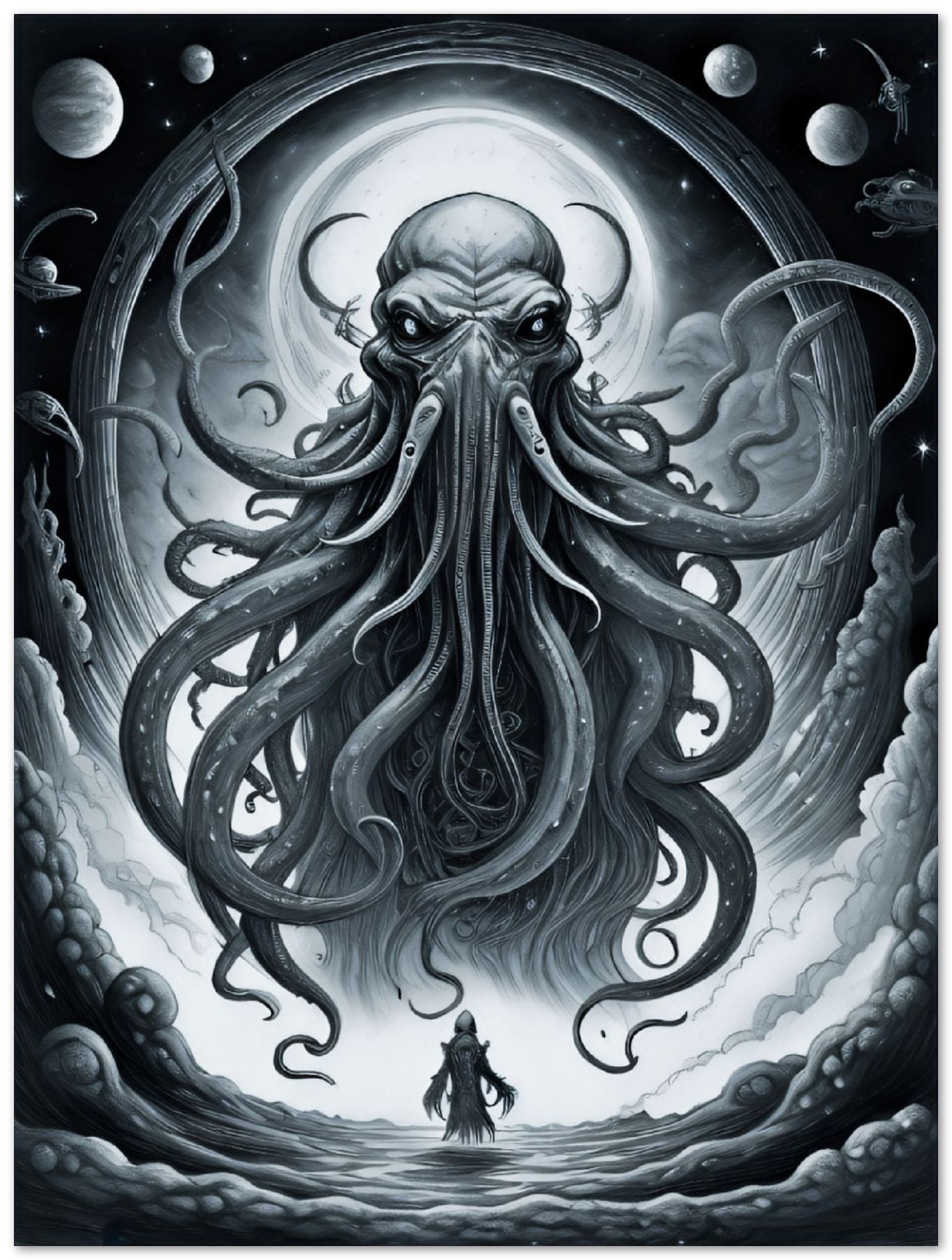 The Call of The Old Gods Cthulhu - @JongKlebesGallery