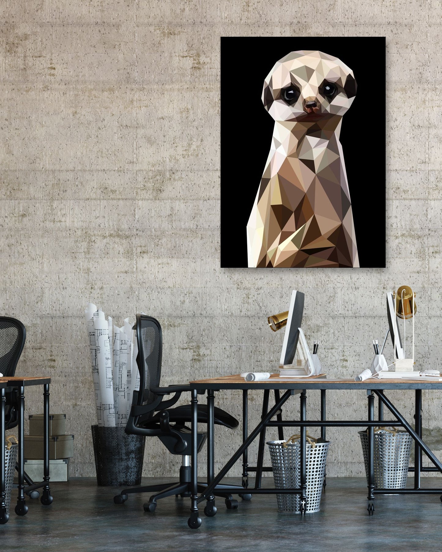 nursery animal meerkat - @Artnesia