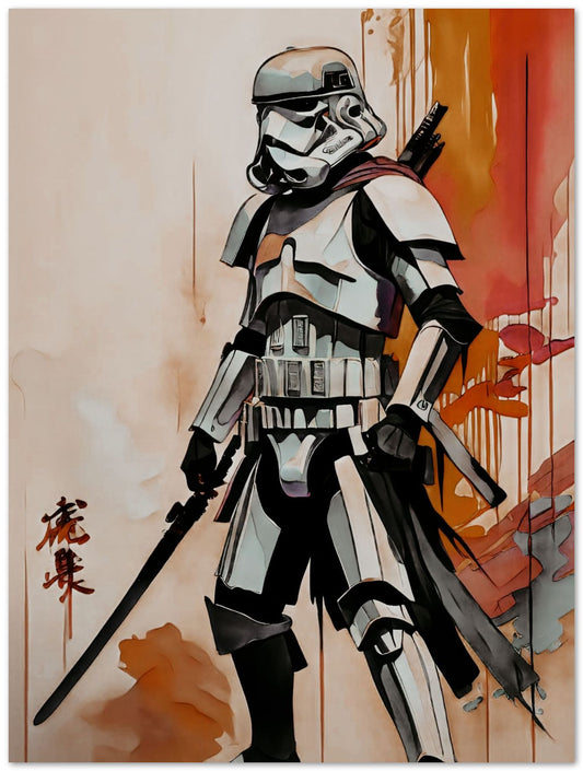 Stormtrooper Samurai - @JongKlebesGallery