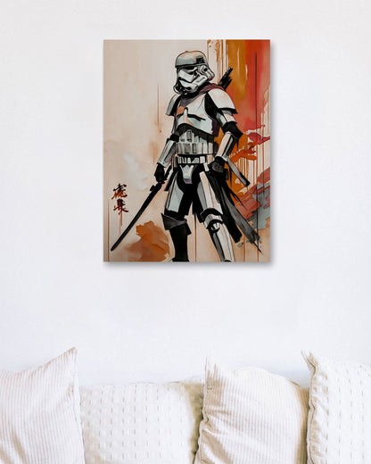 Stormtrooper Samurai - @JongKlebesGallery