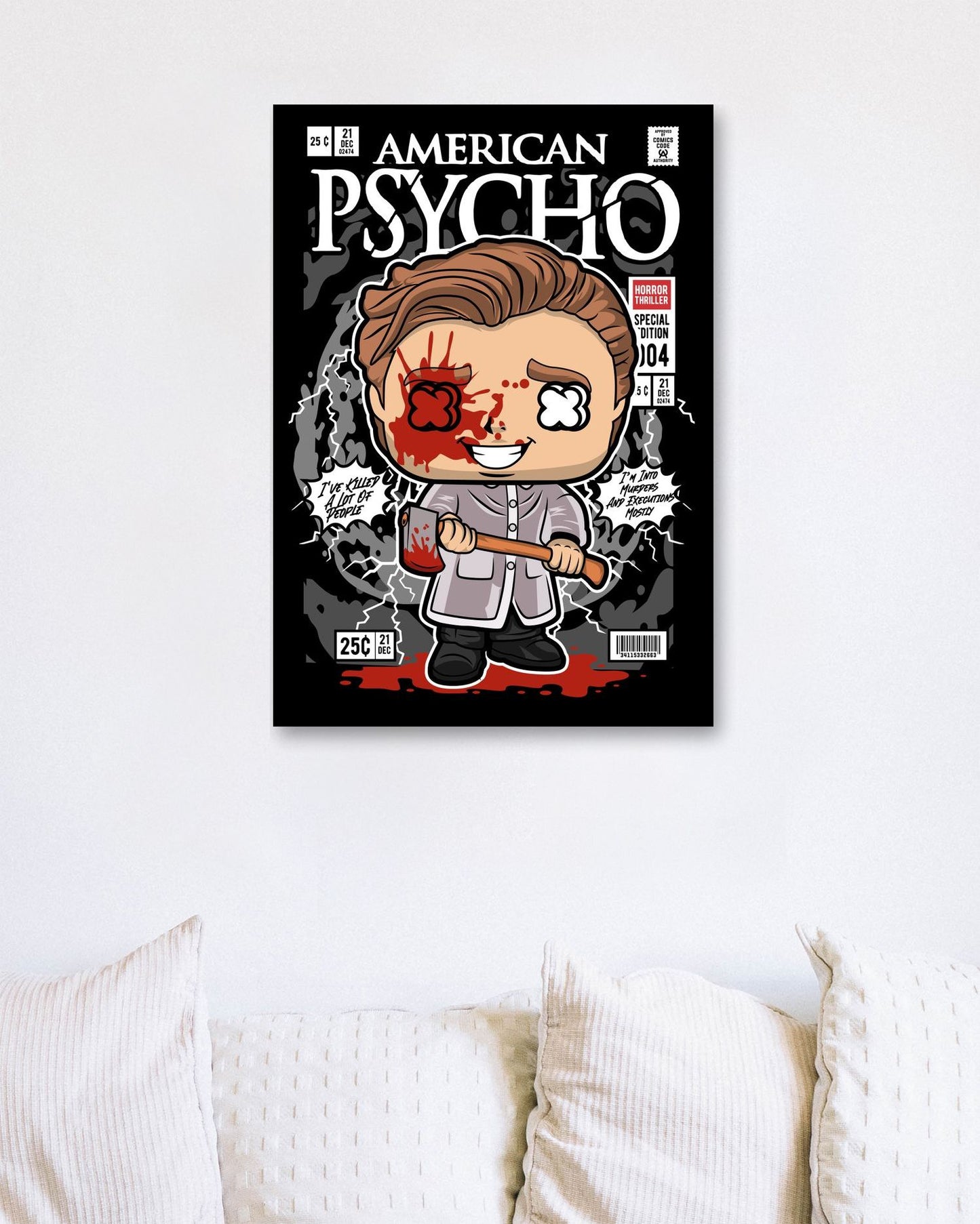 American Psycho Patrick Bateman  - @hikenthree