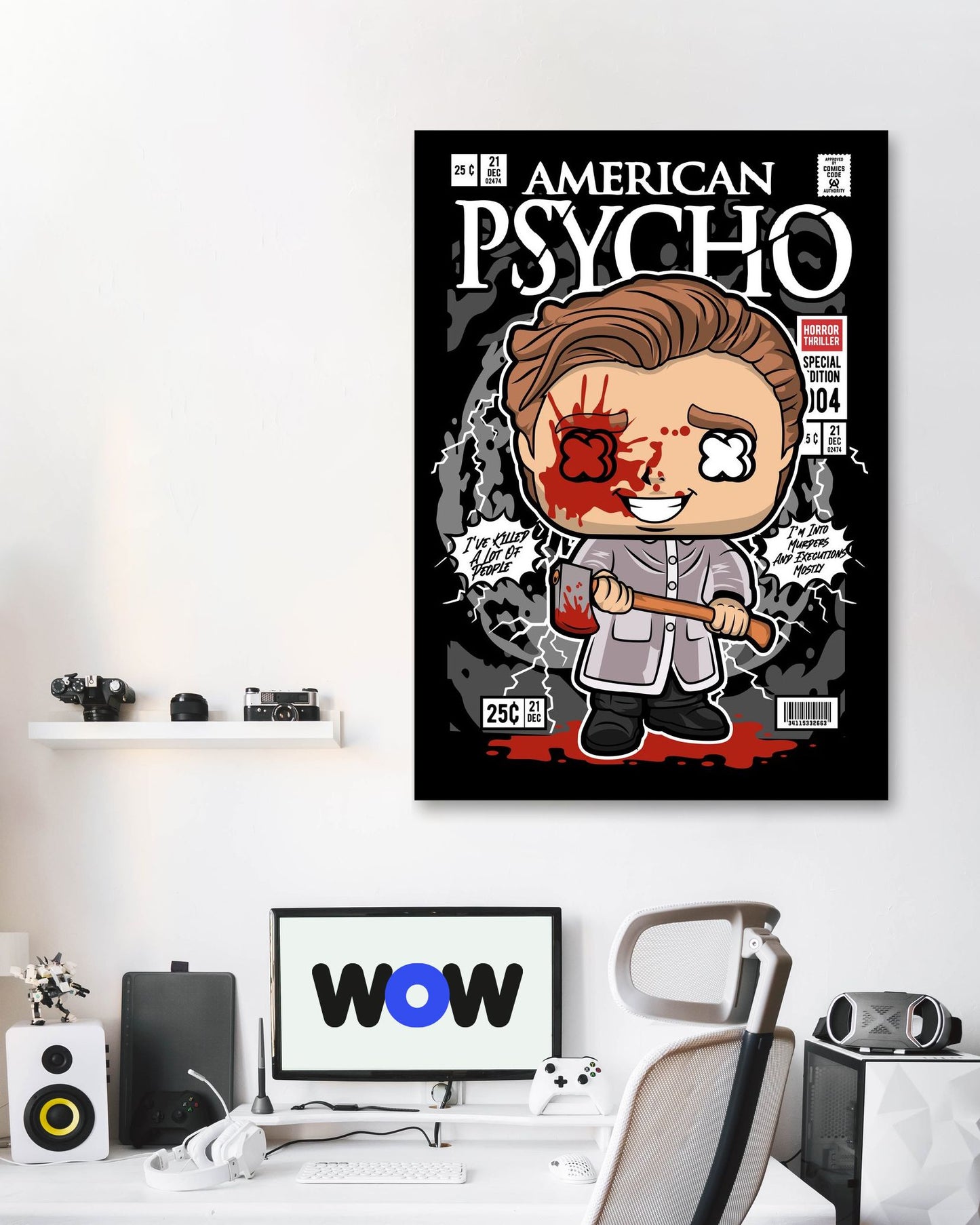 American Psycho Patrick Bateman  - @hikenthree