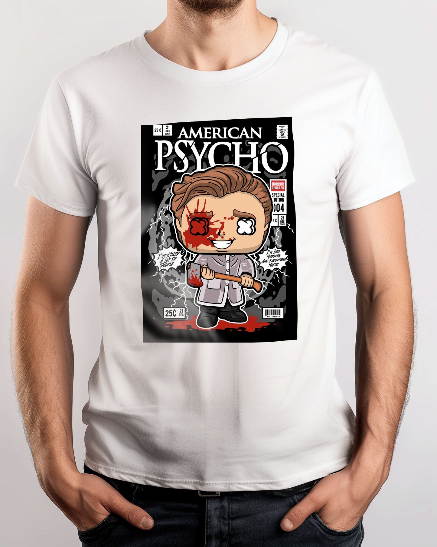 Psycho Patrick Bateman  - @hikenthree