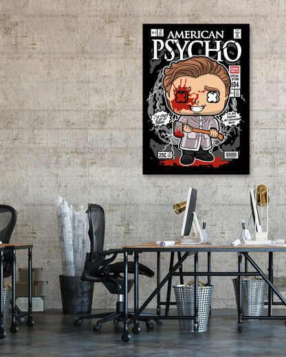 Psycho Patrick Bateman  - @hikenthree