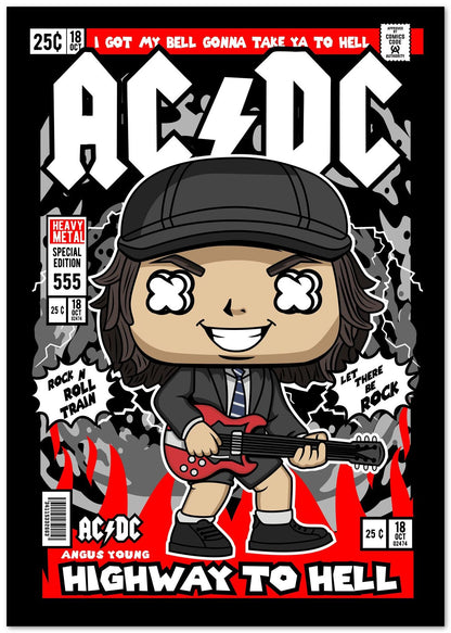 Angus Young ACDC - @hikenthree