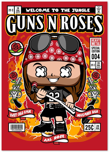 Axl Rose - @hikenthree