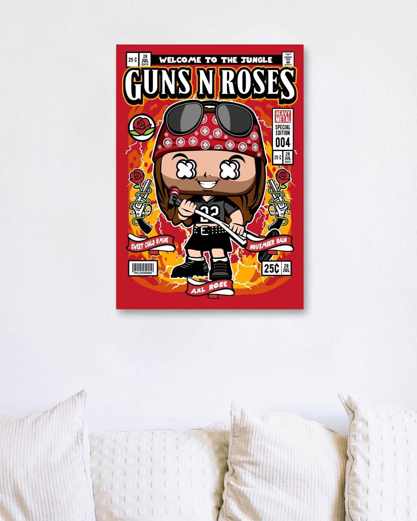 Axl Rose - @hikenthree