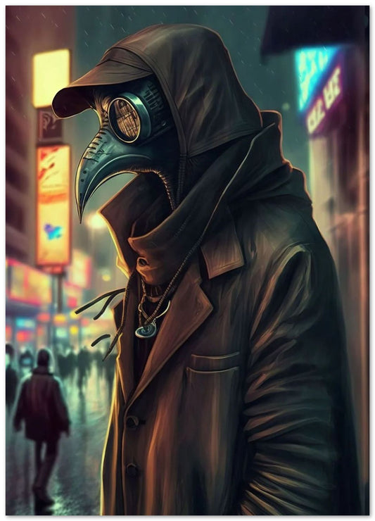 Cyberpunk Plague Doctor N2 - @Sagitarius