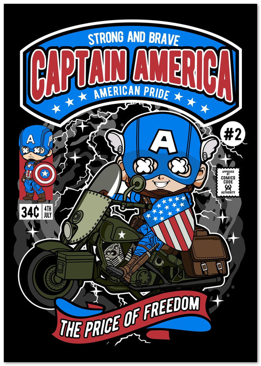 Captain America Motorcycle - @hikenthree