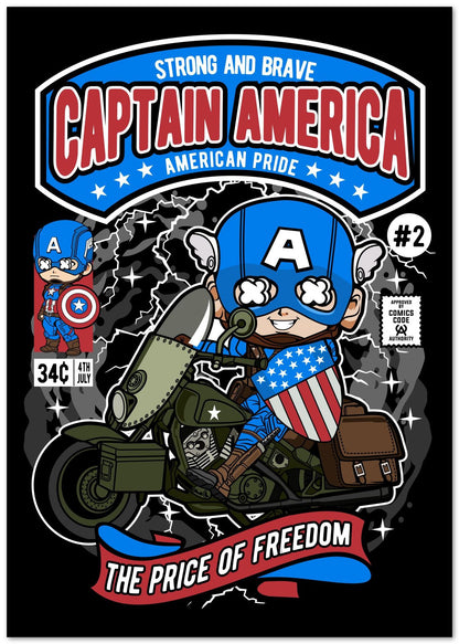 Captain America Motorcycle - @hikenthree