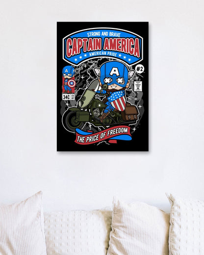 Captain America Motorcycle - @hikenthree