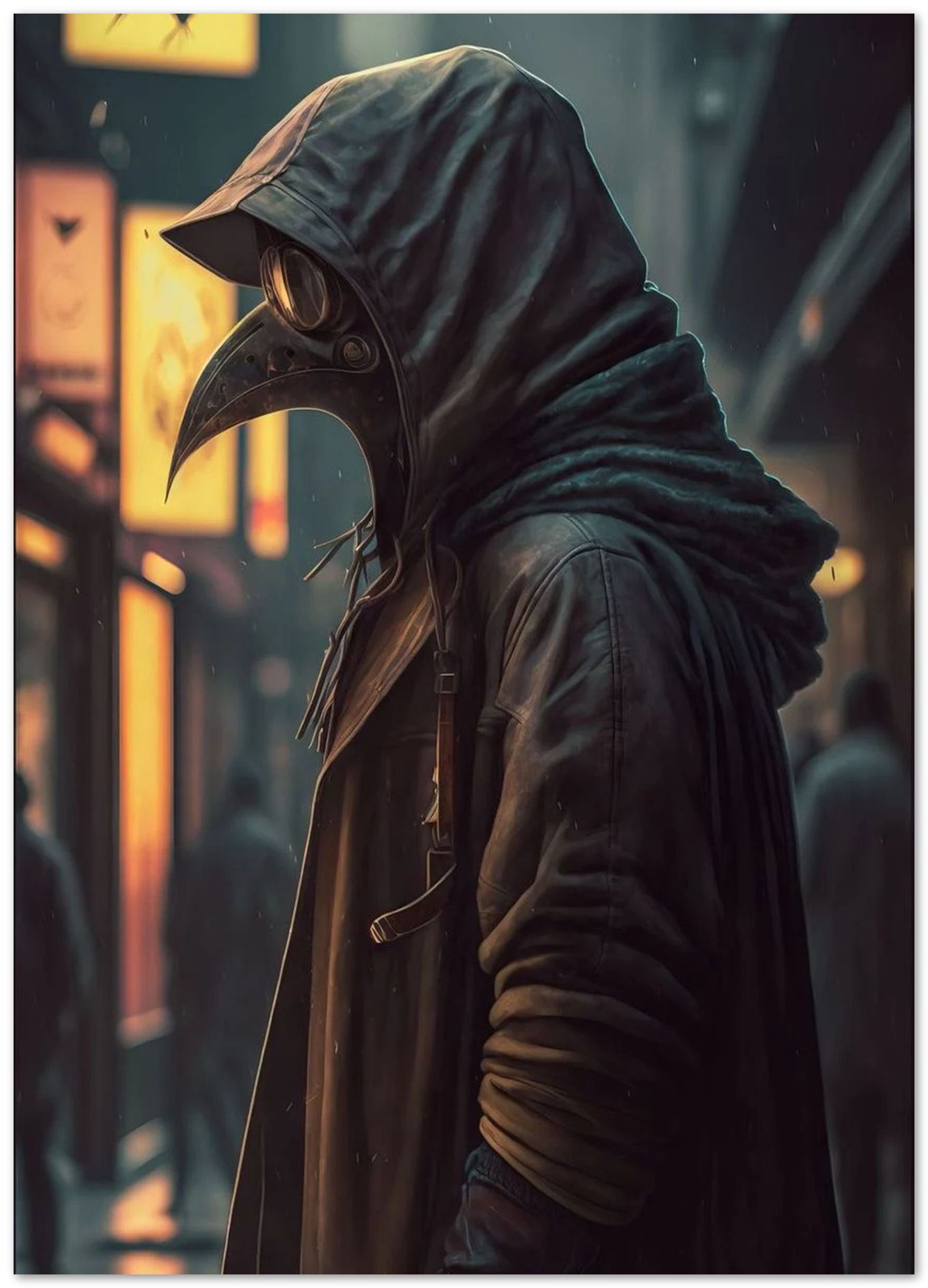 Cyberpunk Plague Doctor - @Sagitarius