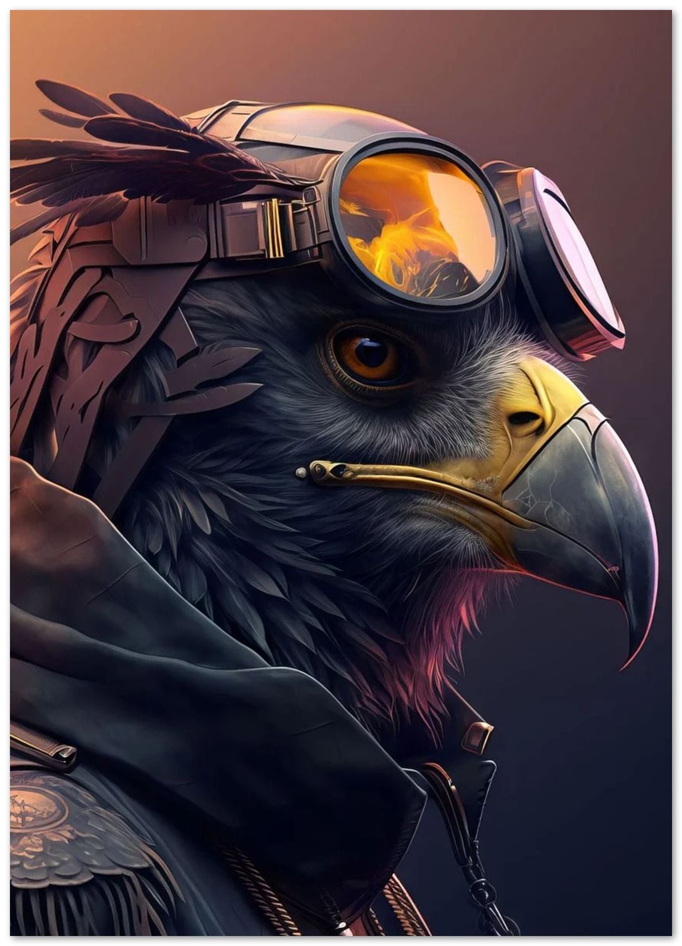 Cyberpunk Resistance Bird - @Sagitarius