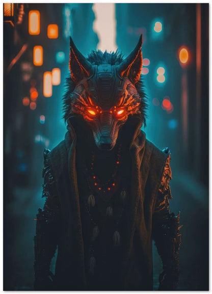 The Cyberpunk Dark Fox - @Sagitarius