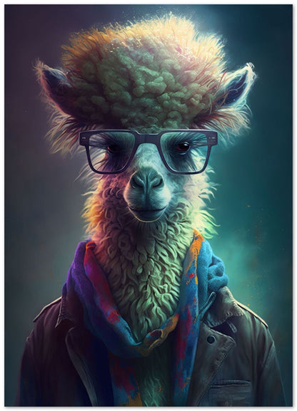 The Cyberpunk Llama - @Sagitarius